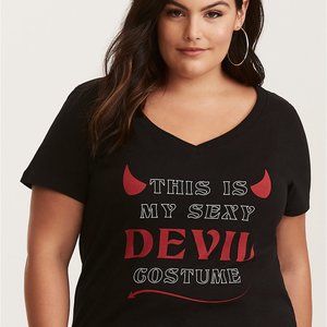 Devil Costume V-Neck Tee